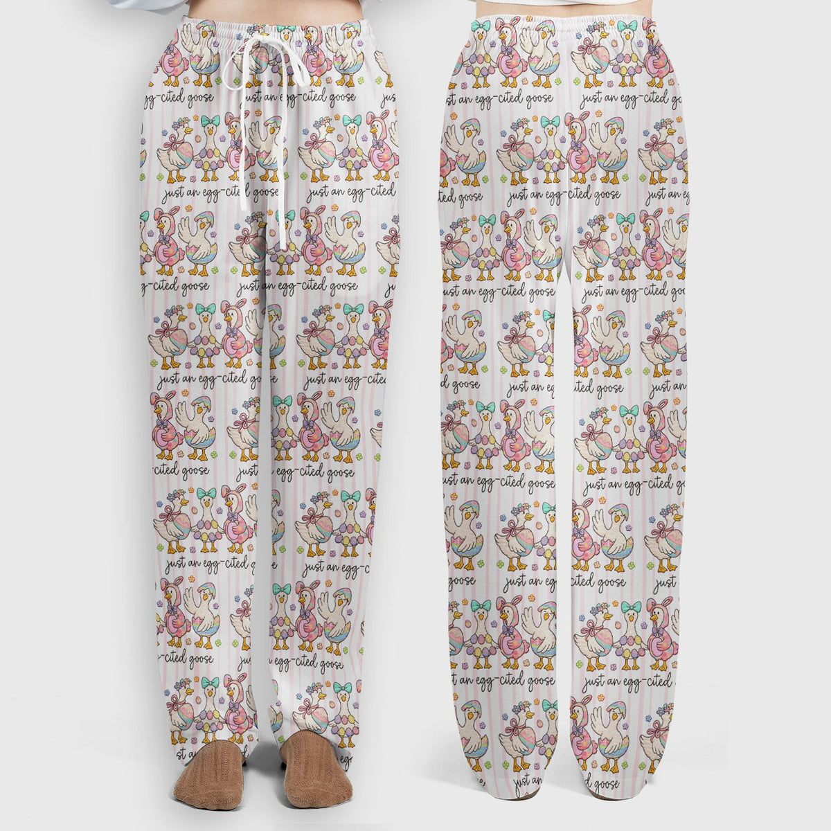 Easter Goose Egg Nurse Scrub Set
