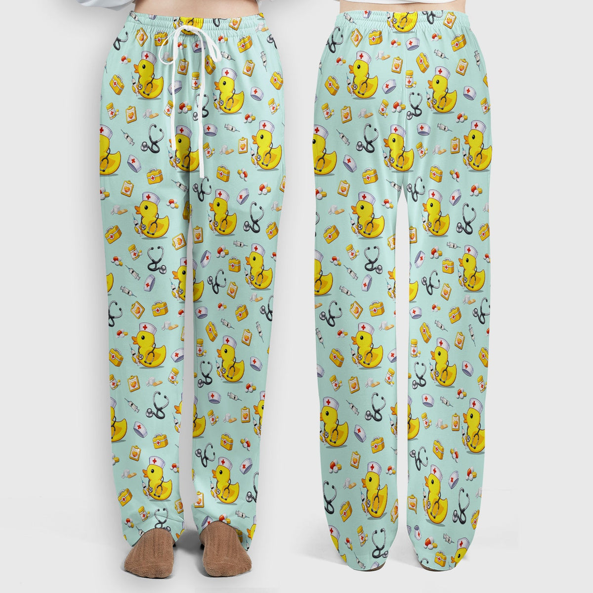 Medical Duck Nurse Scrub Set