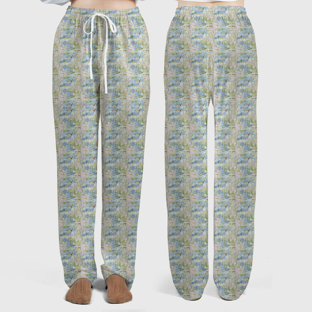 Ducks In Pond Nurse Scrub Set