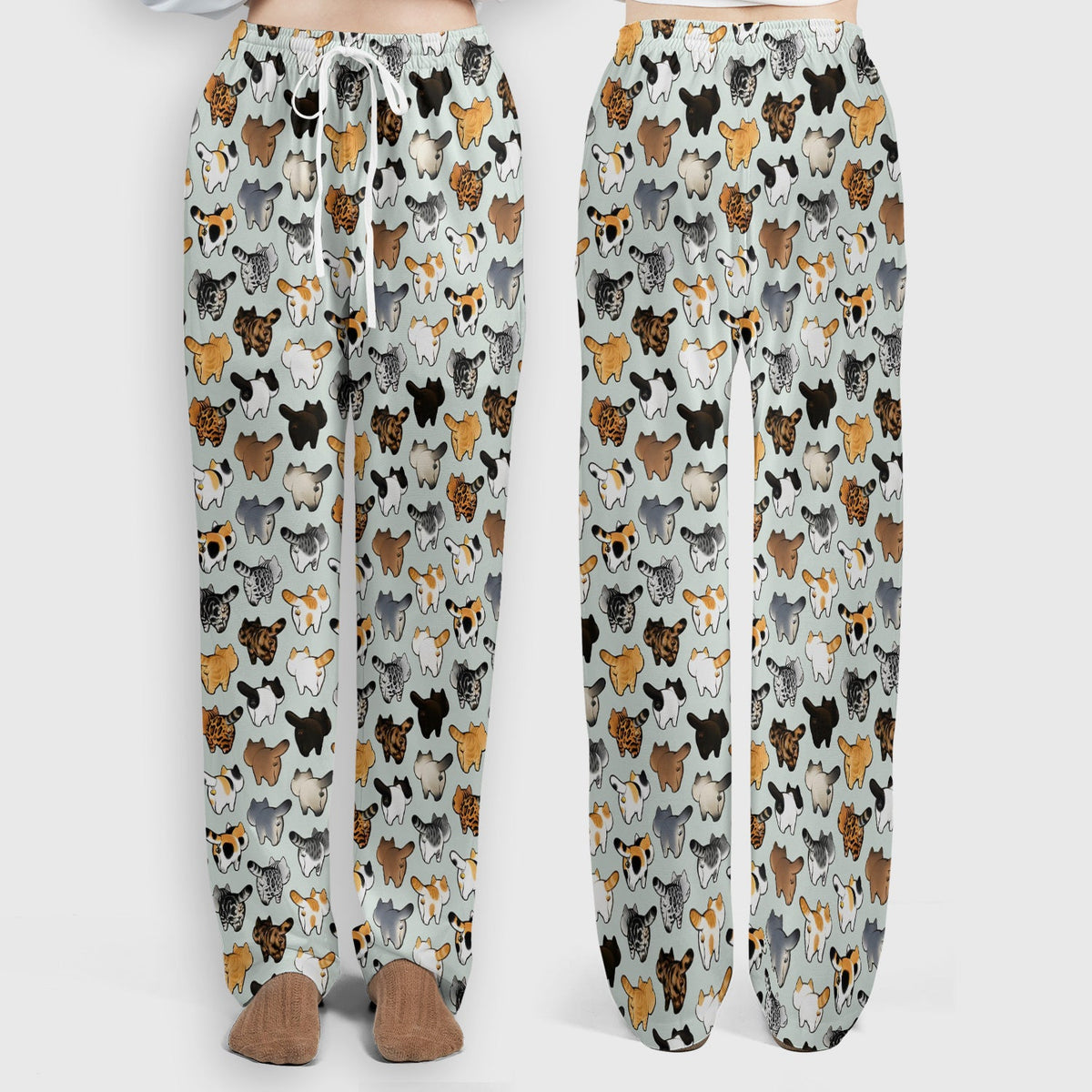 Cat Butt Nurse Scrub Set