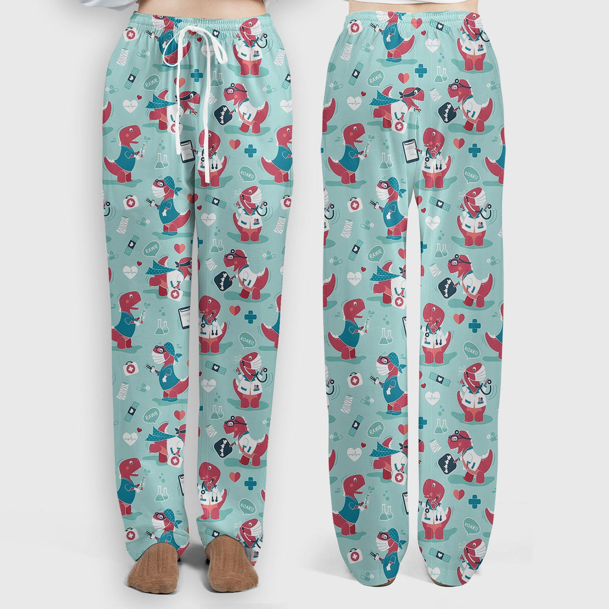 Dinosaur Doctor Nurse Scrub Set