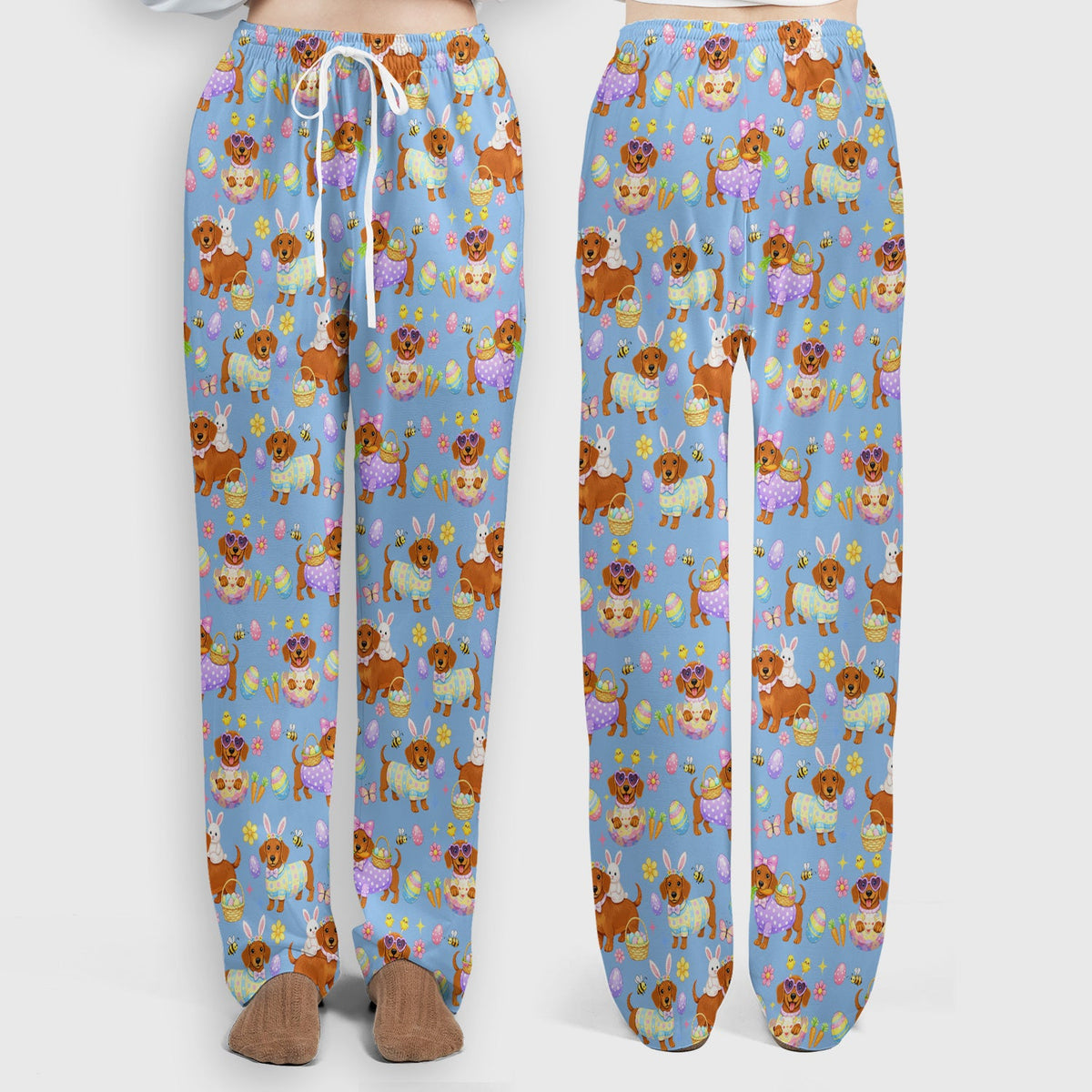 Easter Dachshund Nurse Scrub Set