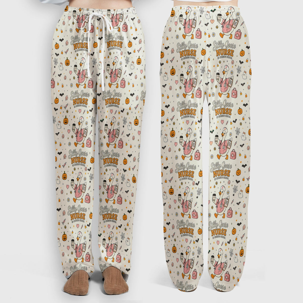 Silly Goose Nurse Scrub Set - Halloween Gift