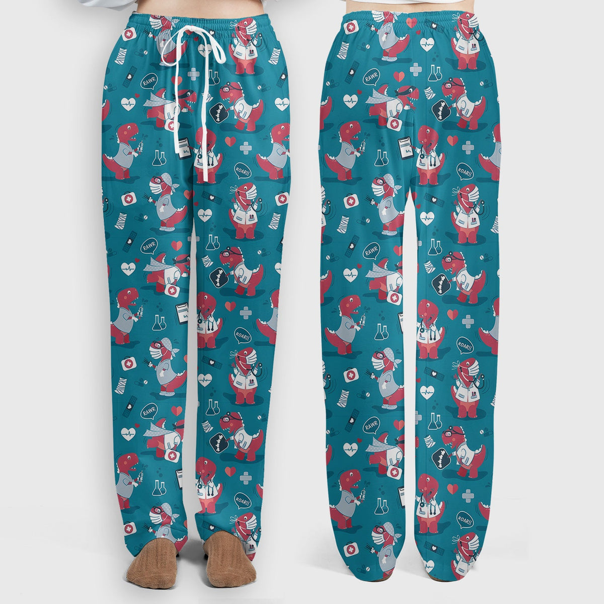 Dinosaur Doctor Nurse Scrub Set