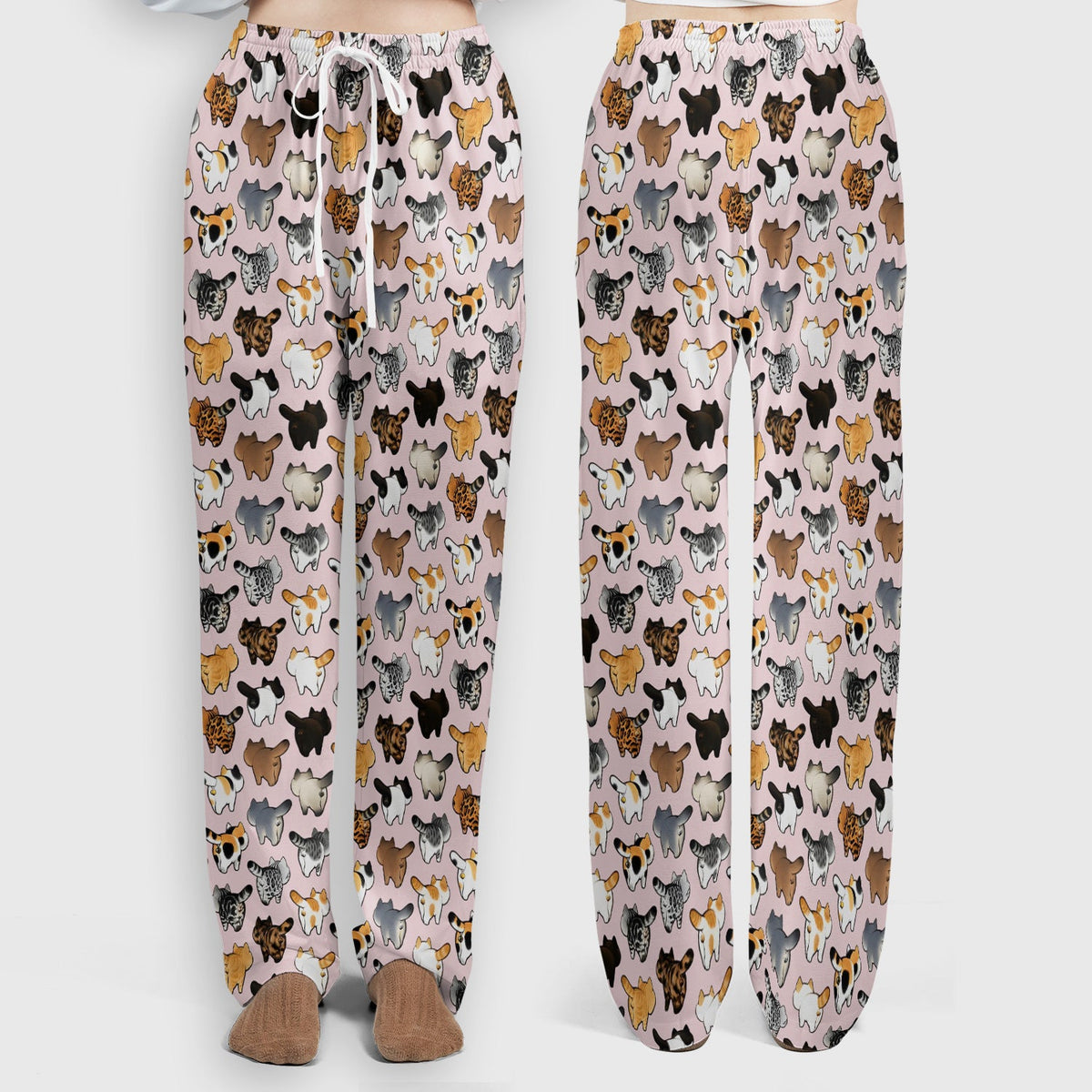 Cat Butt Nurse Scrub Set