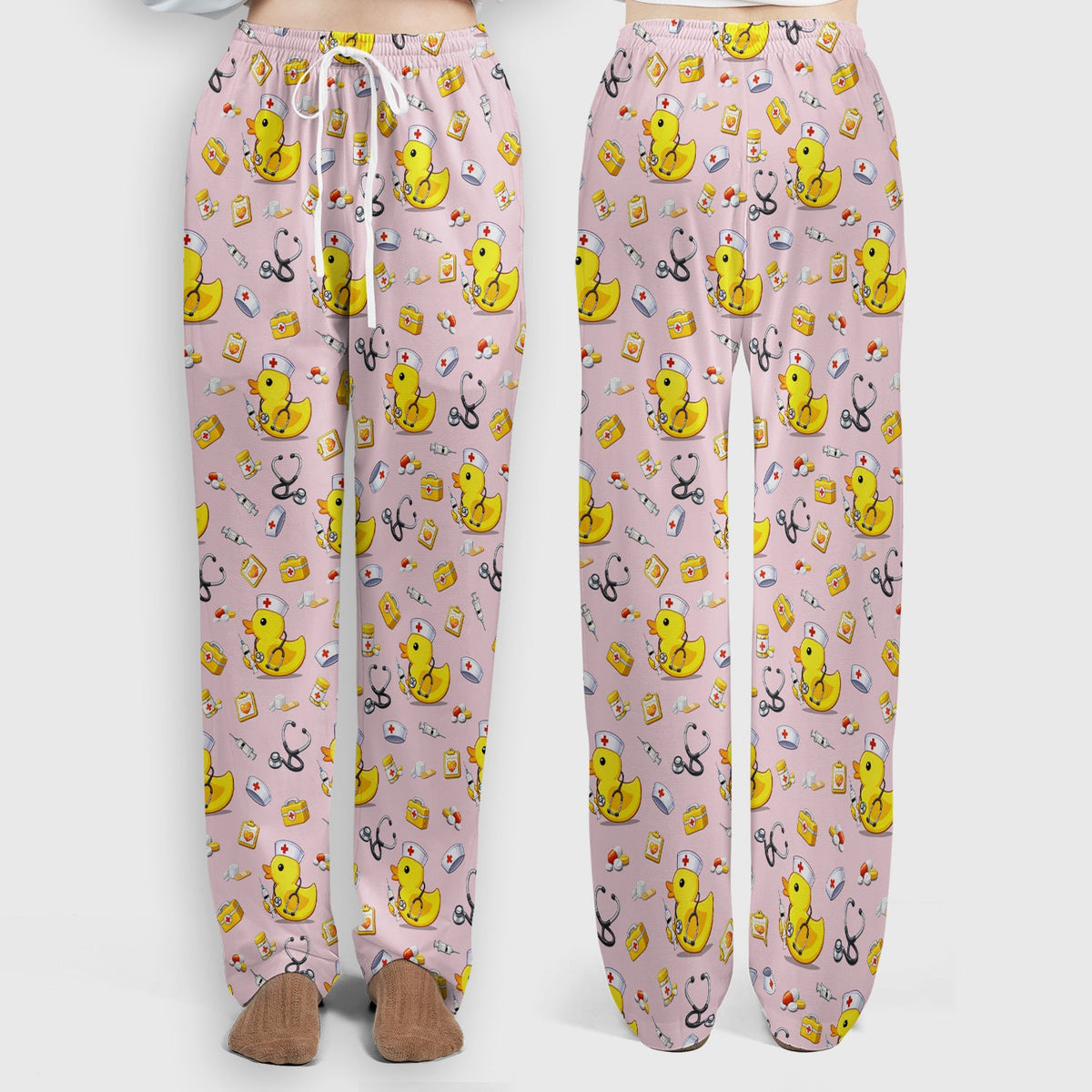 Medical Duck Nurse Scrub Set