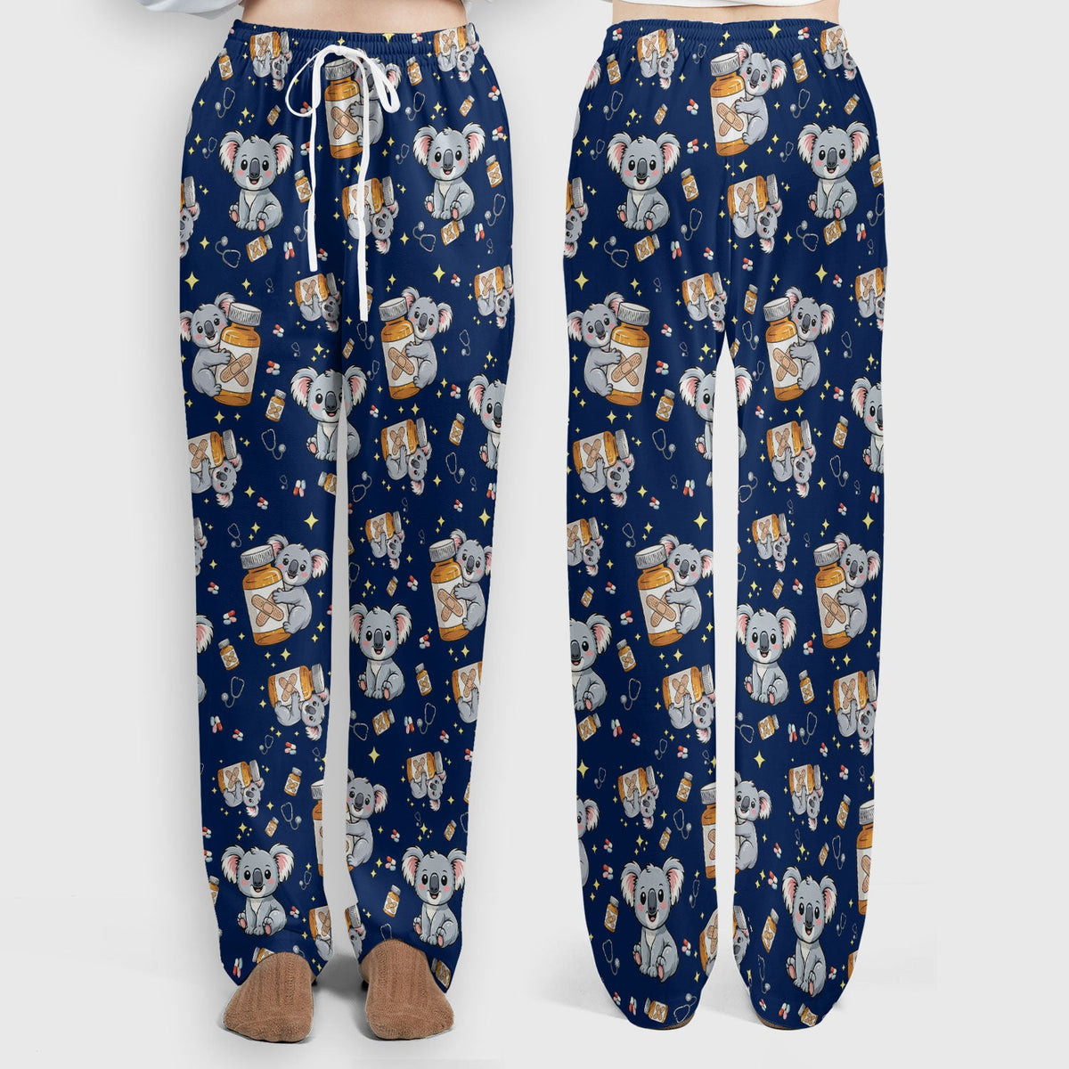 Koala Bandage Medicine Nurse Scrub Set