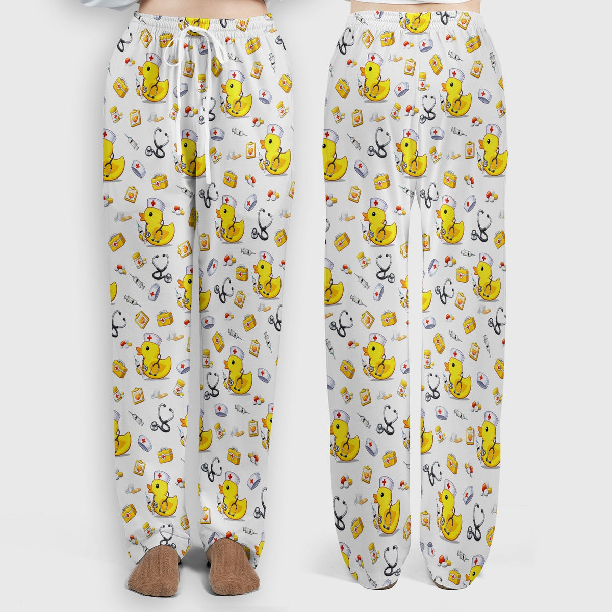 Medical Duck Nurse Scrub Set