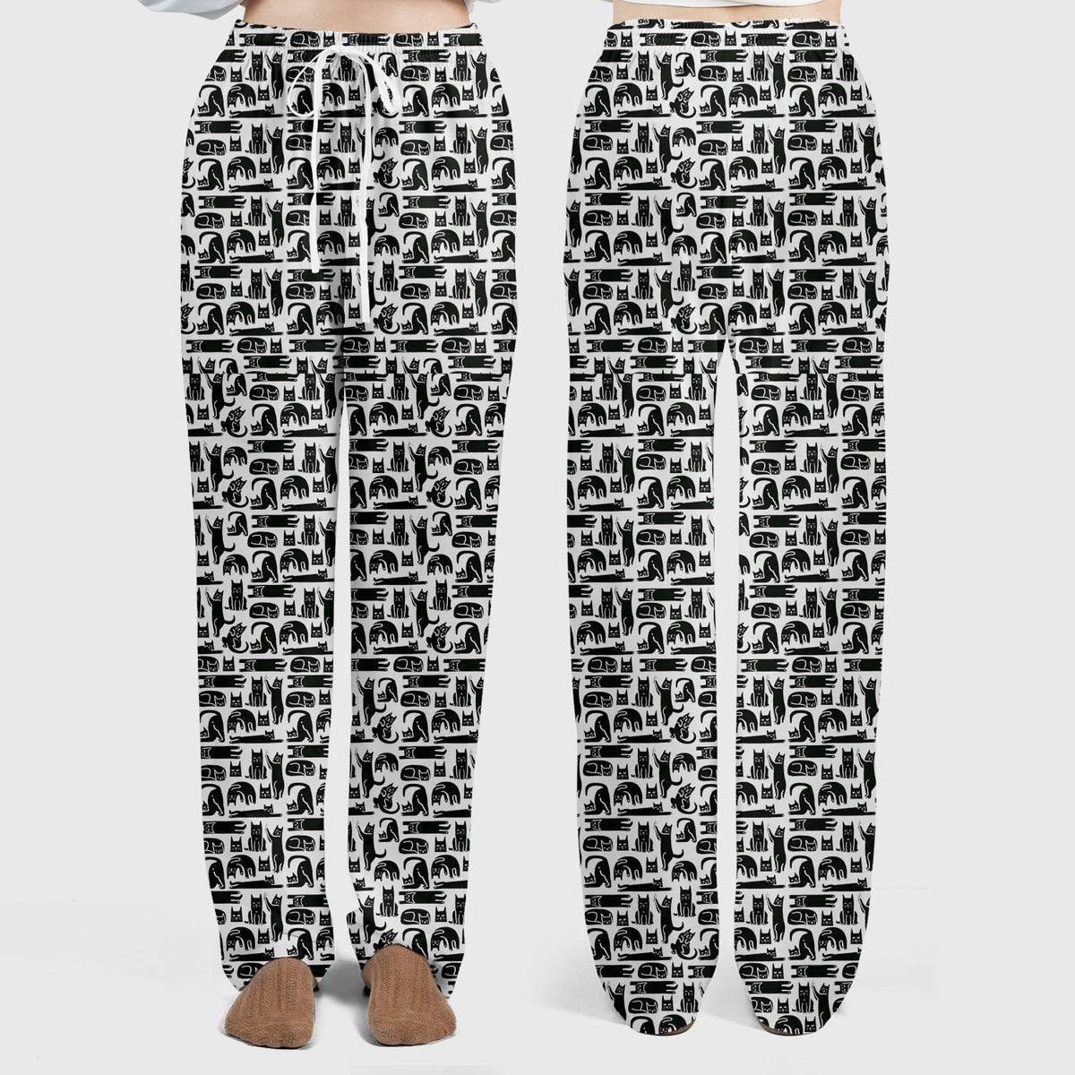 Funny Cat Poses Nurse Scrub Set