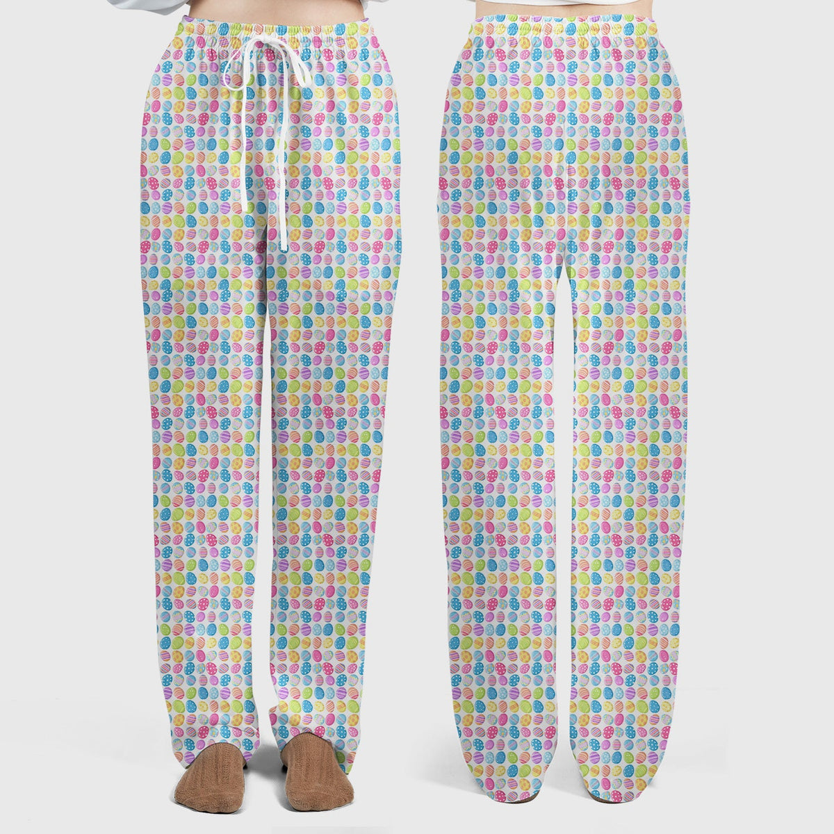 Colorful Easter Eggs Nurse Scrub Set