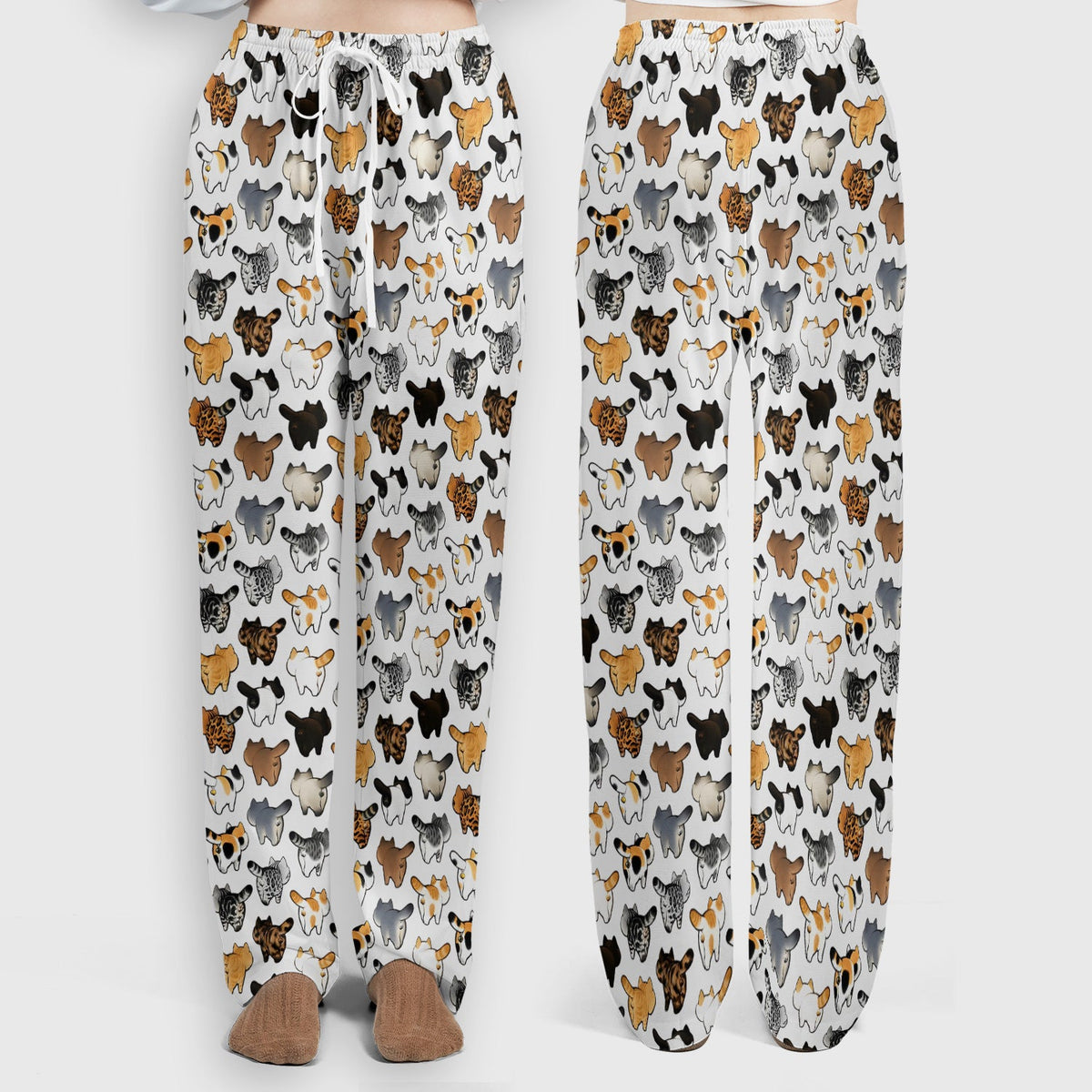 Cat Butt Nurse Scrub Set