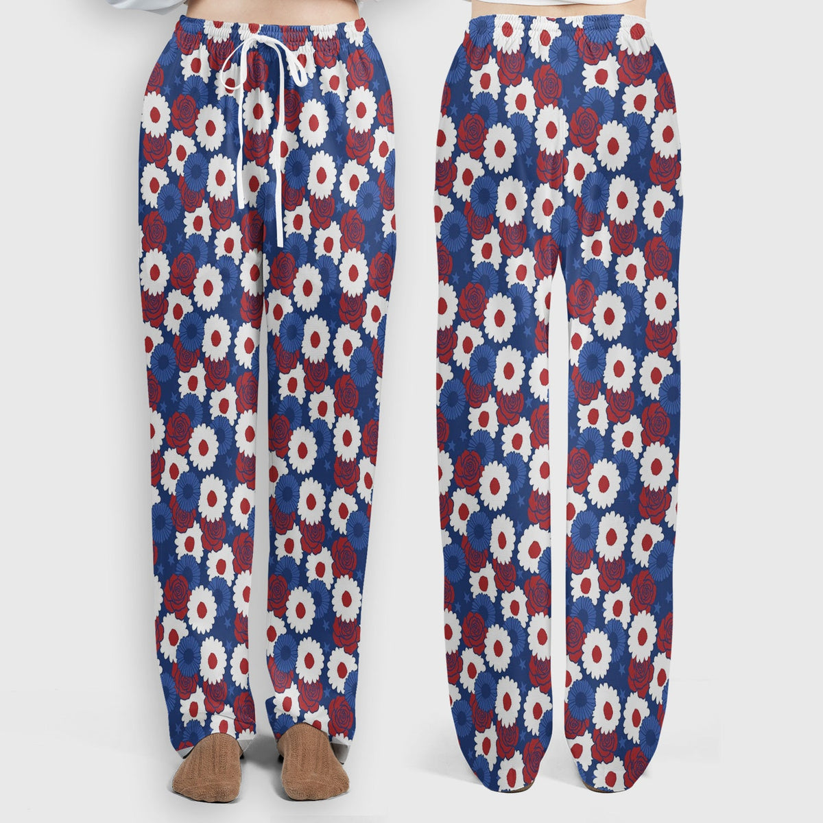 Daisy Rose Floral Nurse Scrub Set