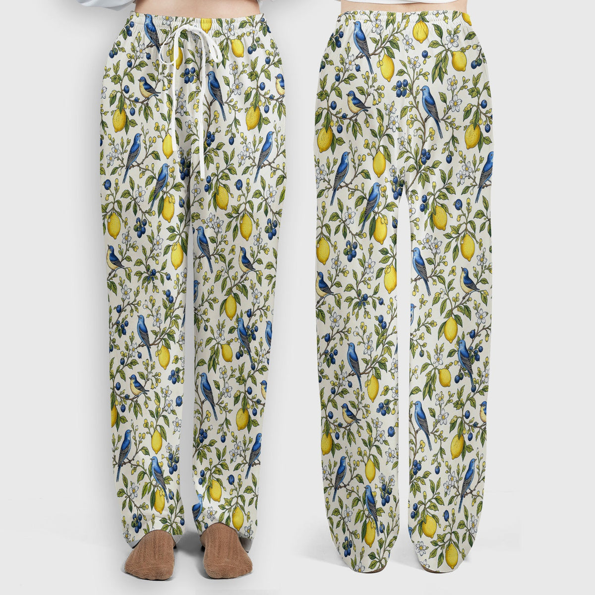 Bluebird Lemon Blossom Nurse Scrub Set