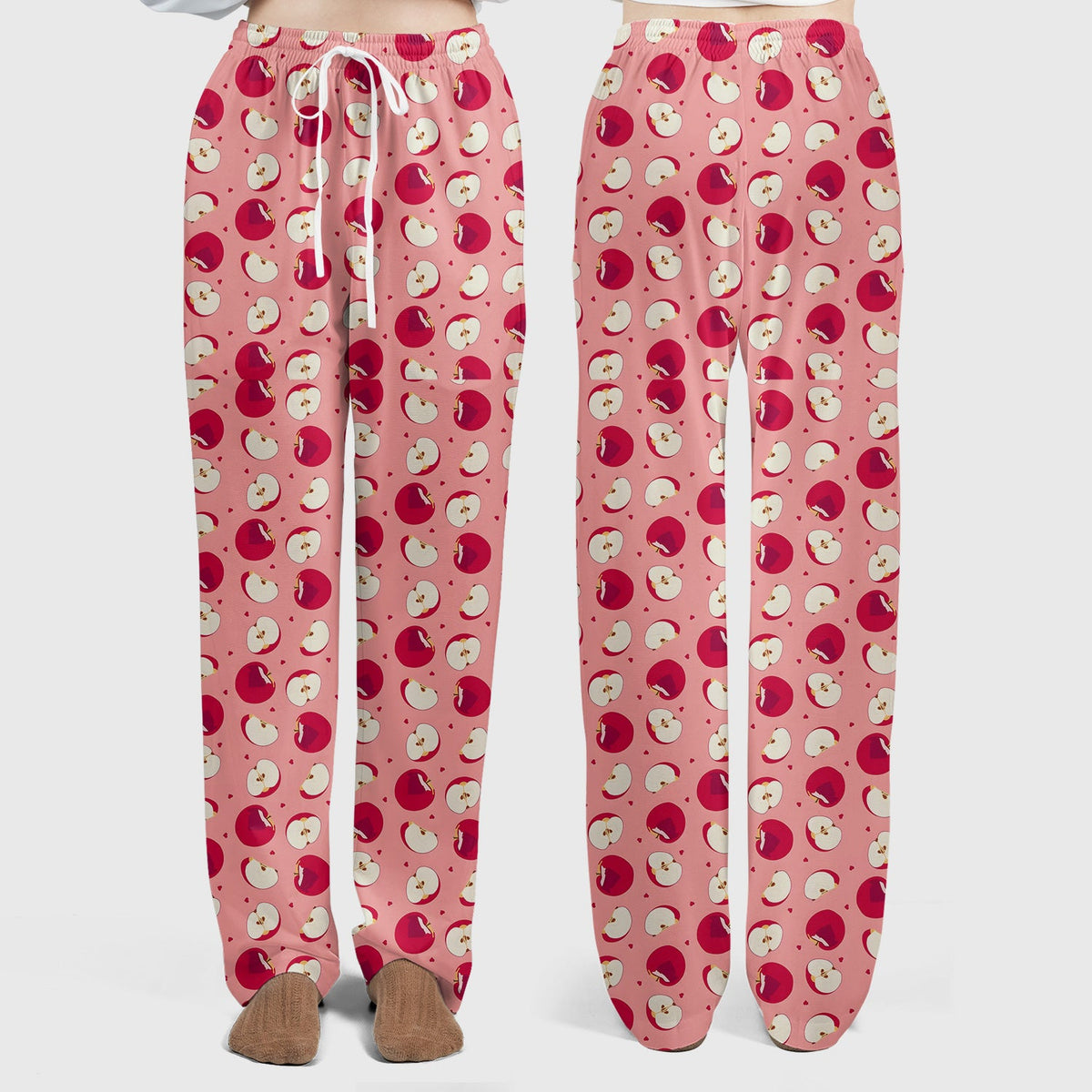 Red Apple Nurse Scrub Set