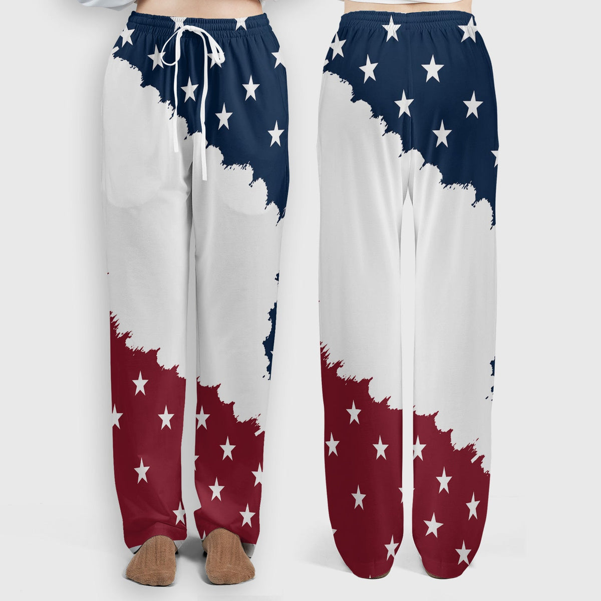 We Be People Flag Nurse Scrub Set