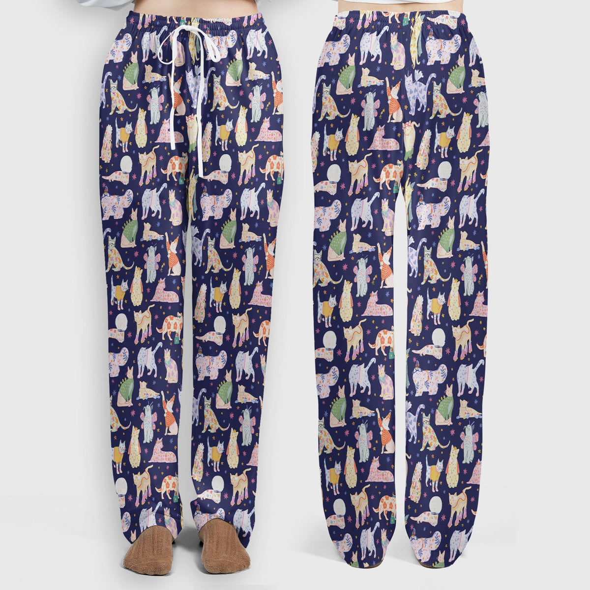 Colorful Cats Nurse Scrub Set