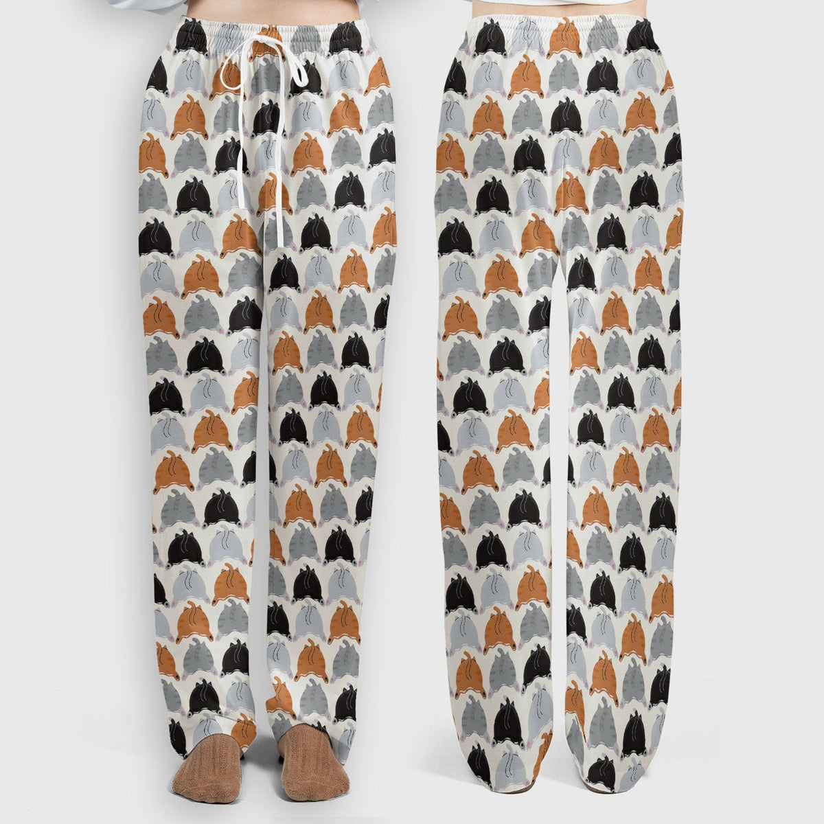Multicolor Cat Nurse Scrub Set