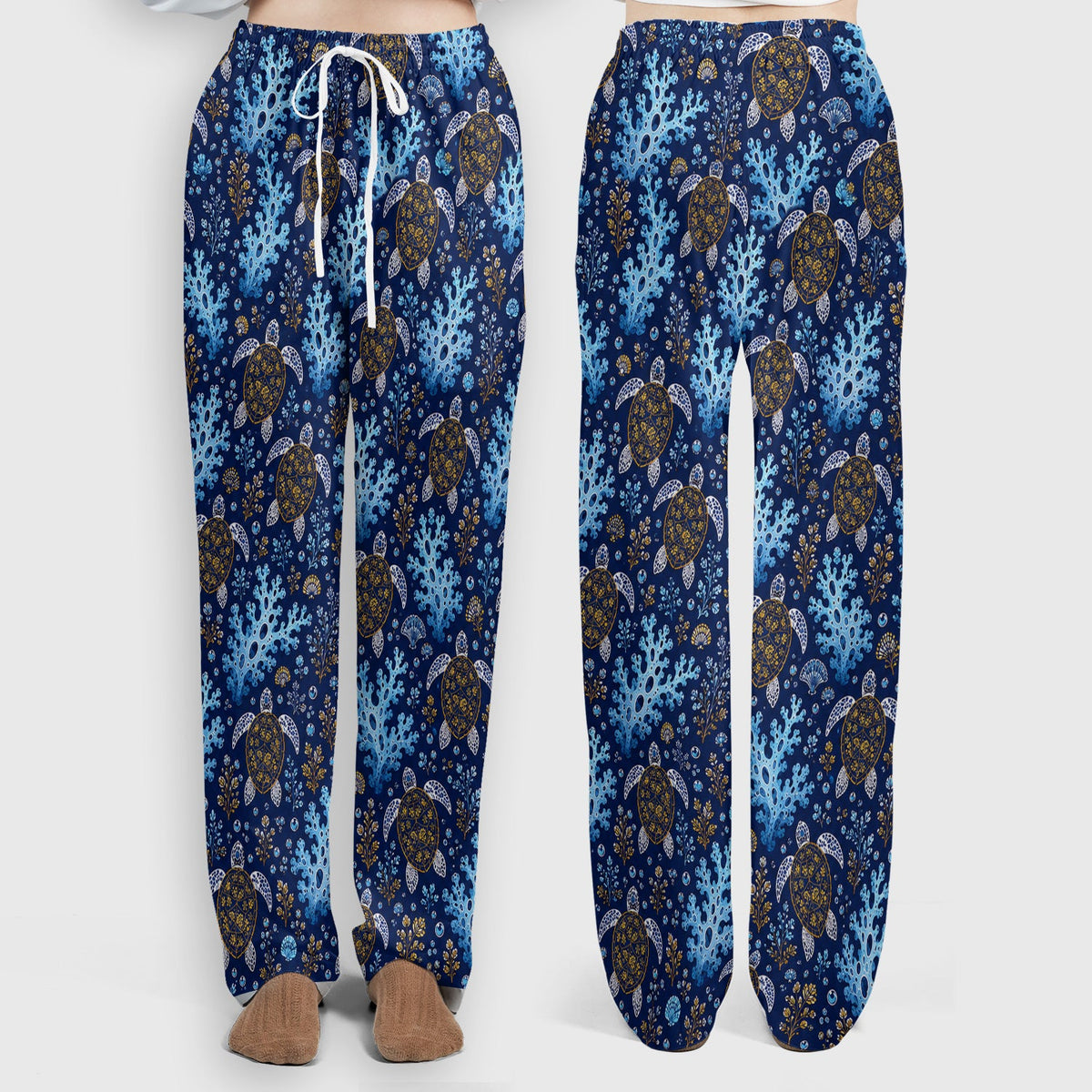 Ocean Turtle Coral Nurse Scrub Set