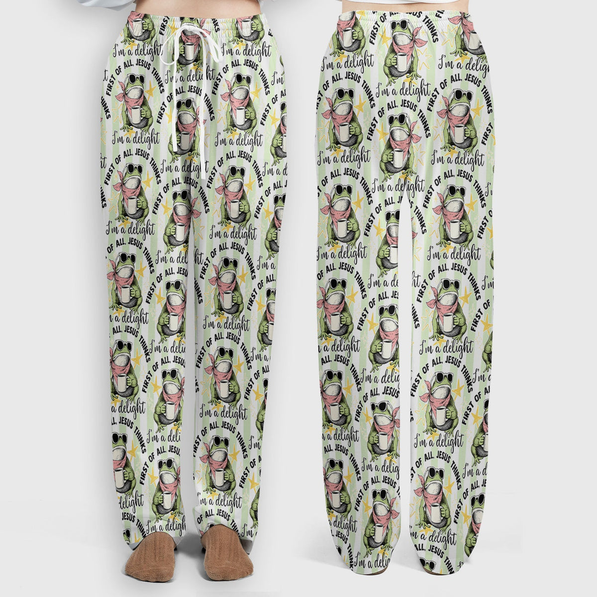 Frog Coffee Quote Nurse Scrub Set