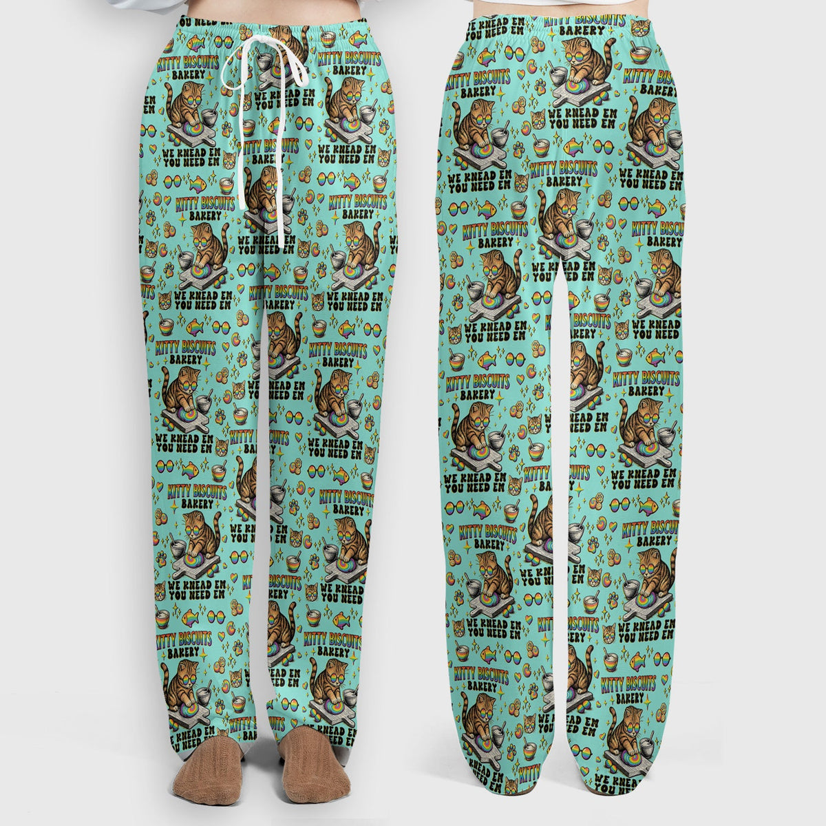 Pride Nurse Cat Baking Scrub Set