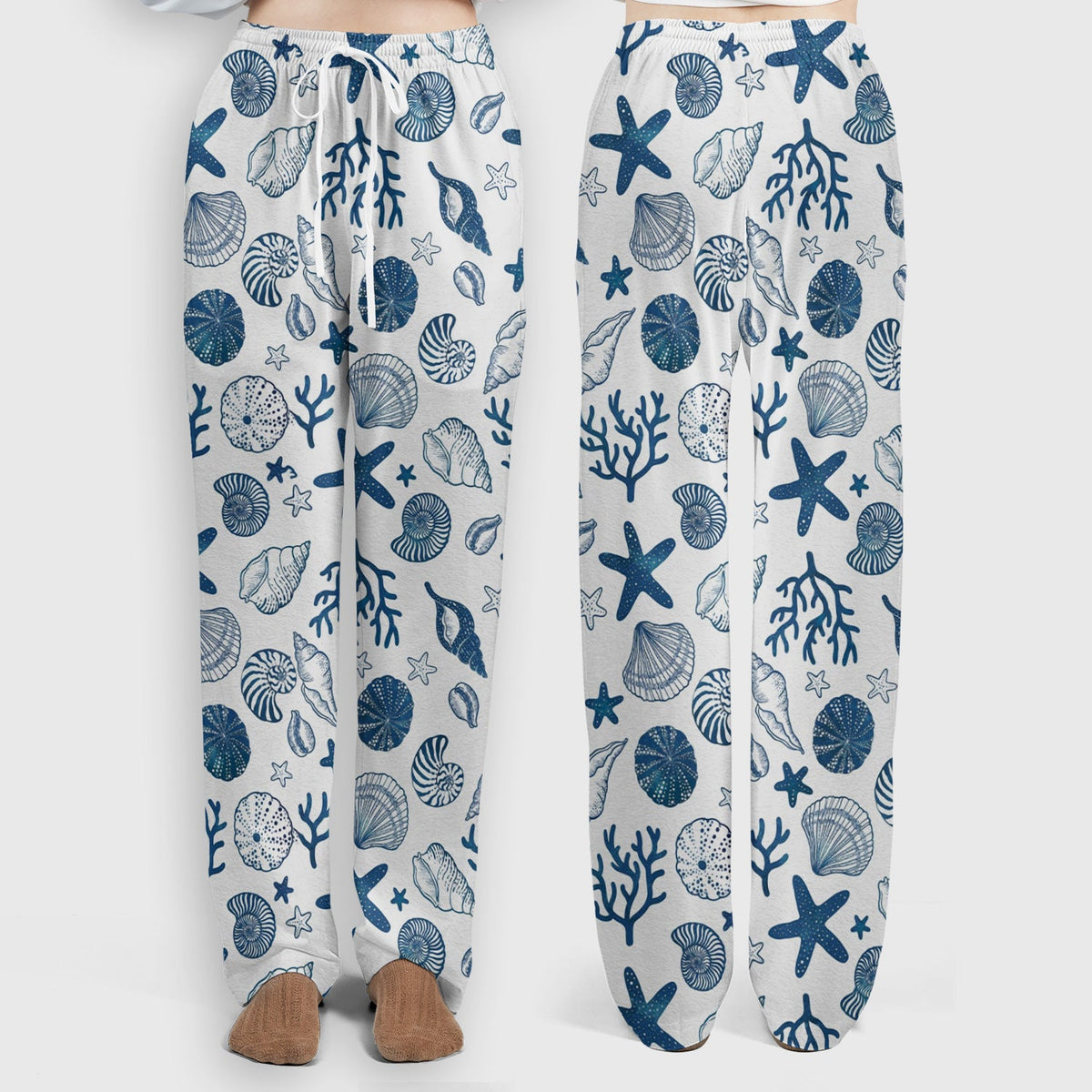 Ocean Shell Starfish Nurse Scrub Set
