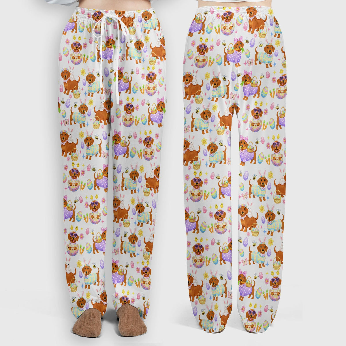 Easter Dachshund Nurse Scrub Set