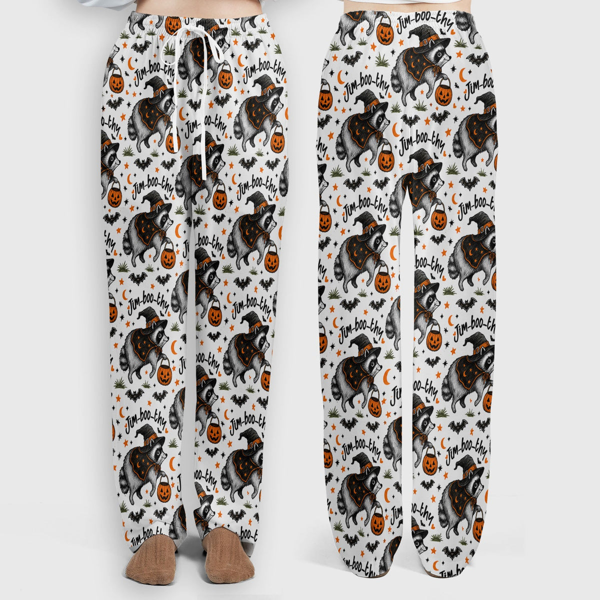 Jim Boo Thy Raccoon Nurse Scrub Set