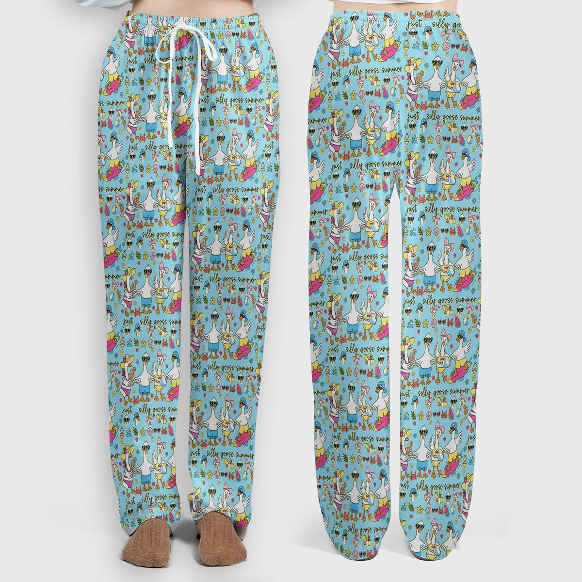Silly Goose Summer Nurse Scrub Set