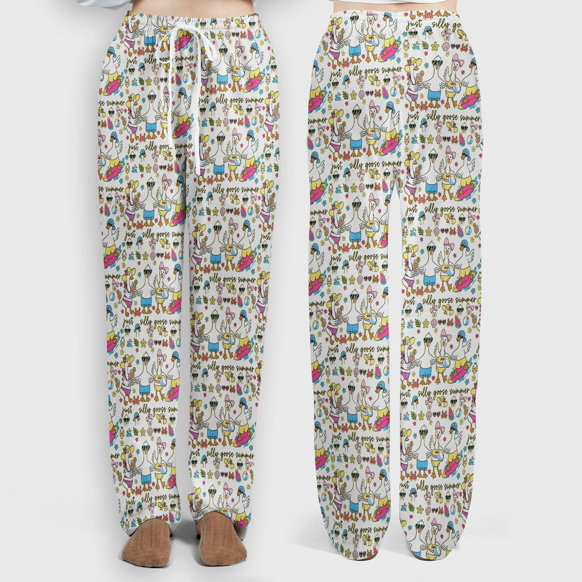 Silly Goose Summer Nurse Scrub Set