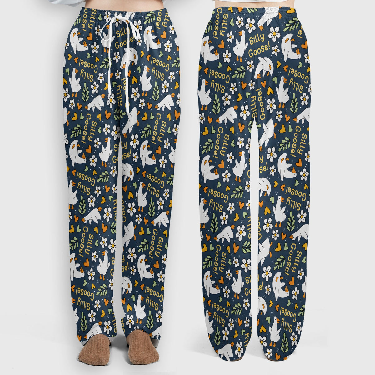 Silly Goose Floral Nurse Scrub Set
