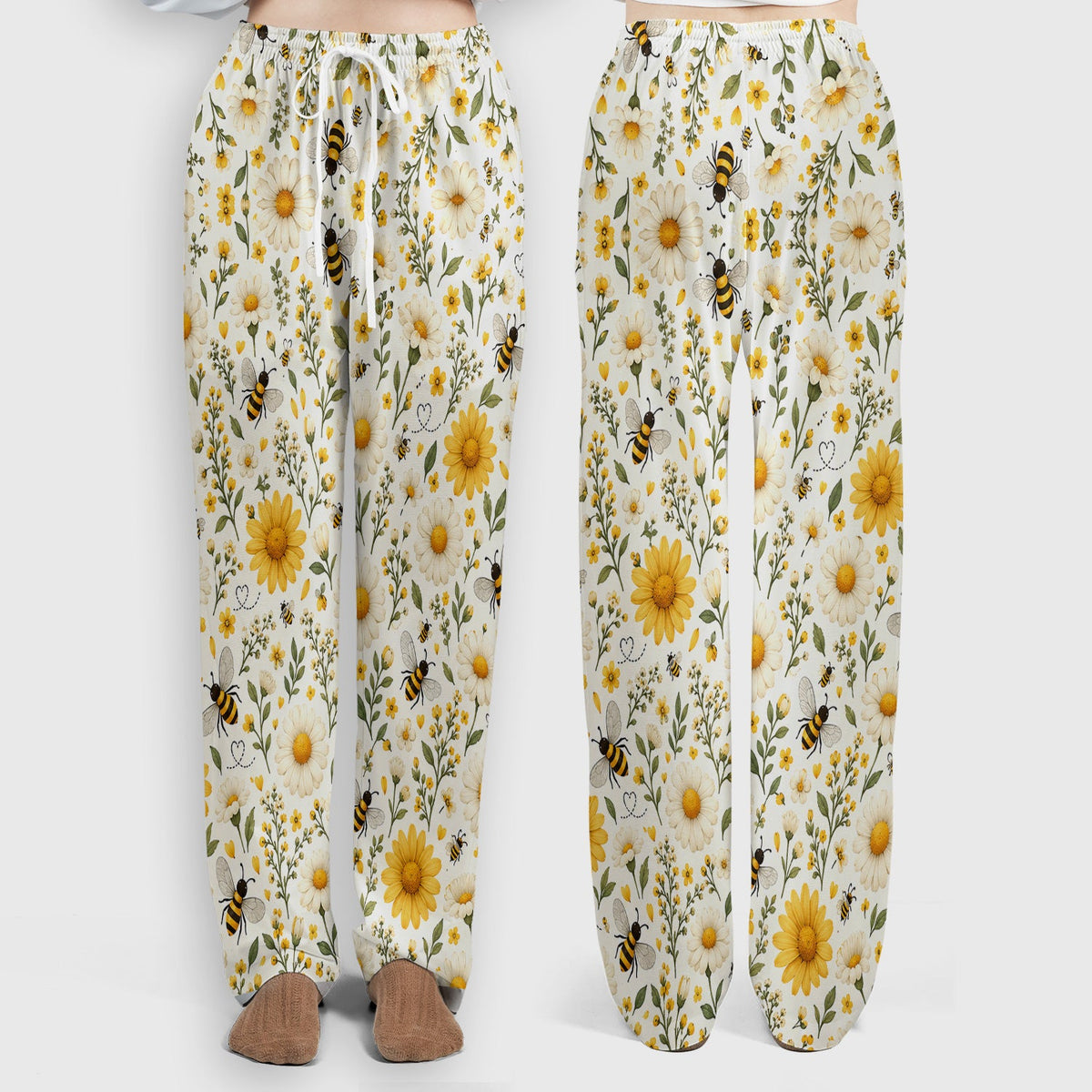 Honey Bee Daisy Nurse Scrub Set