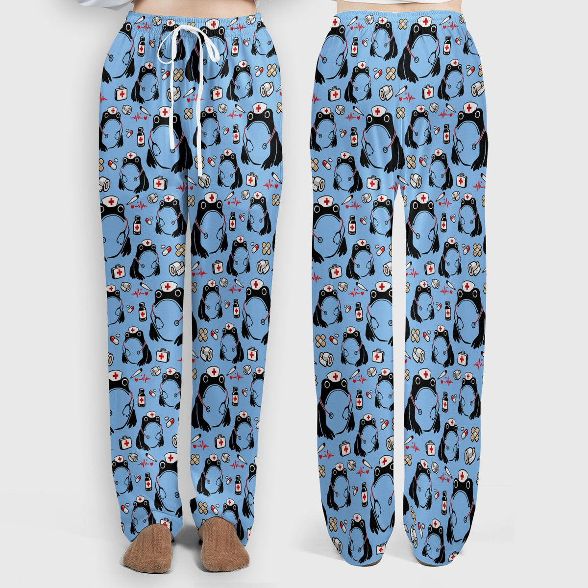 Frog Medical Nurse Scrub Set