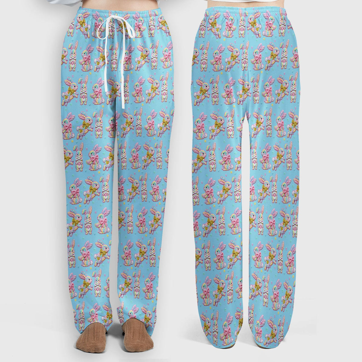 Cartoon Bunny Nurse Scrub Set