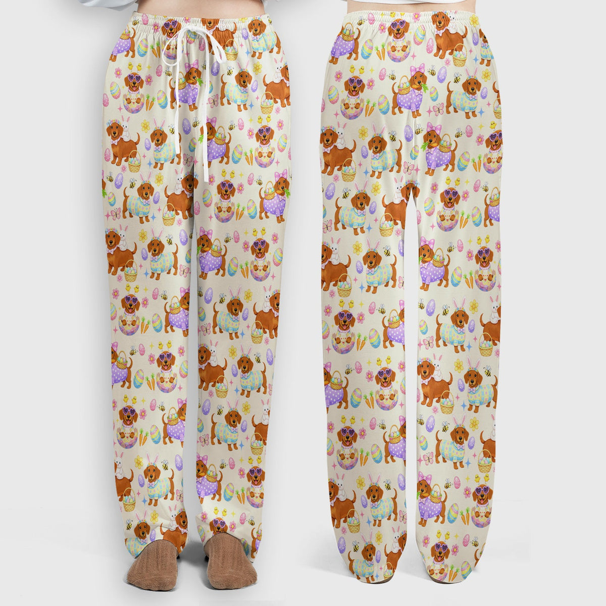 Easter Dachshund Nurse Scrub Set