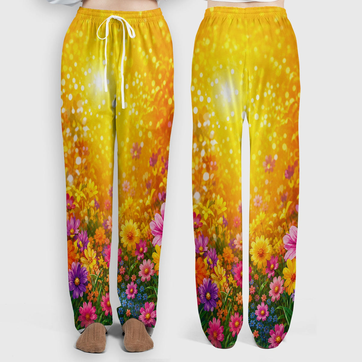 Chihuahua Flower Meadow Nurse Scrub Set