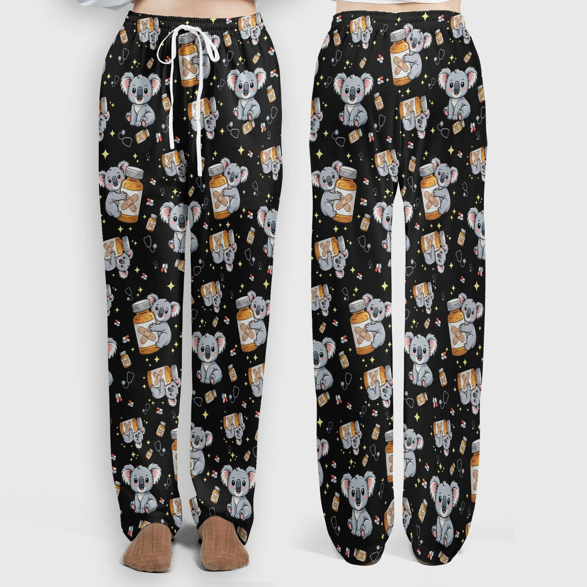 Koala Bandage Medicine Nurse Scrub Set
