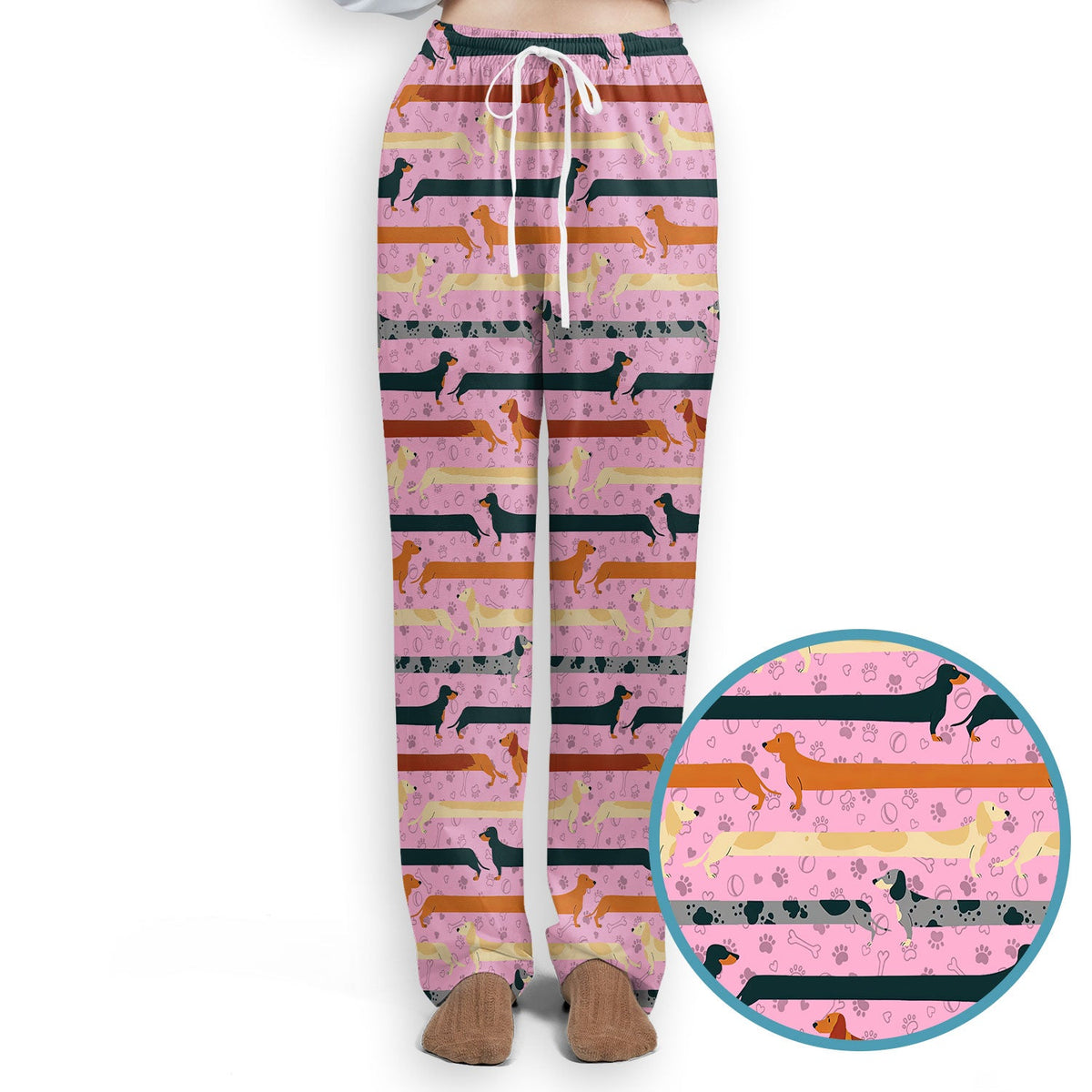 It's Been A Long Day Dachshund Nurse Scrub Set