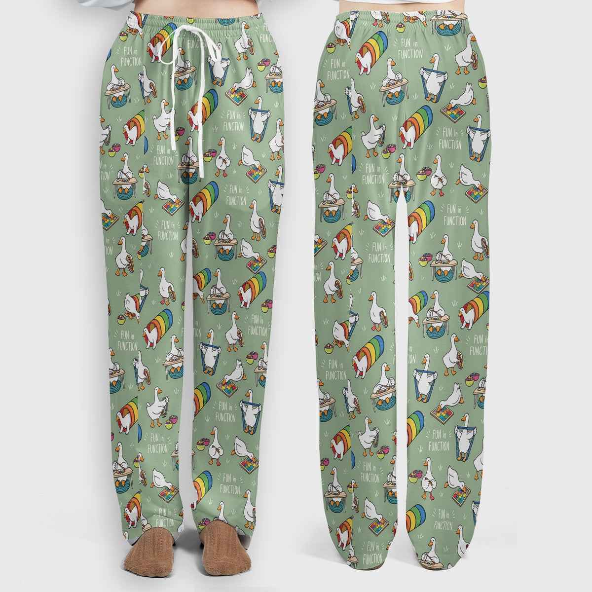 Fun In Function Occupational Therapy Duck Nurse Scrub Set