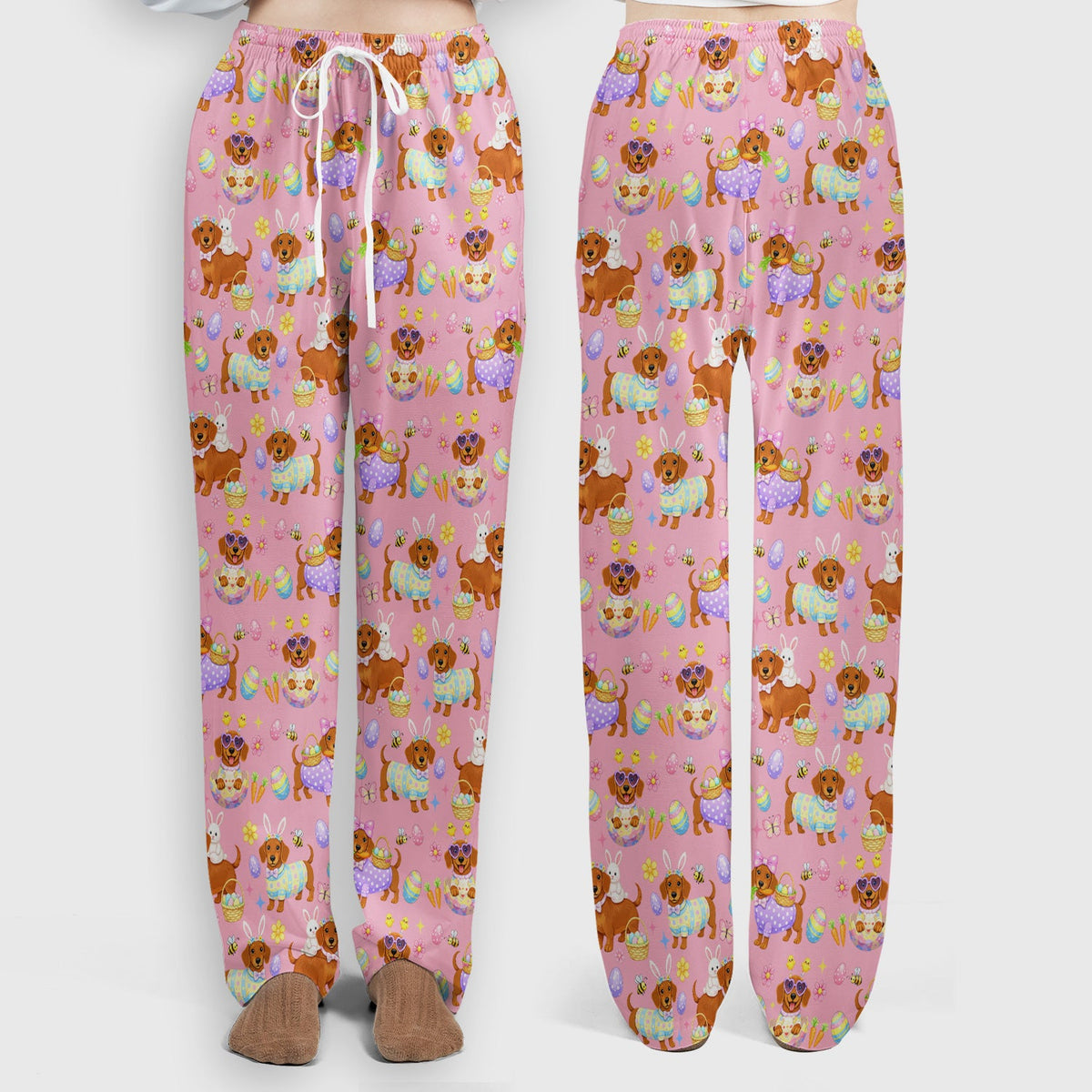 Easter Dachshund Nurse Scrub Set
