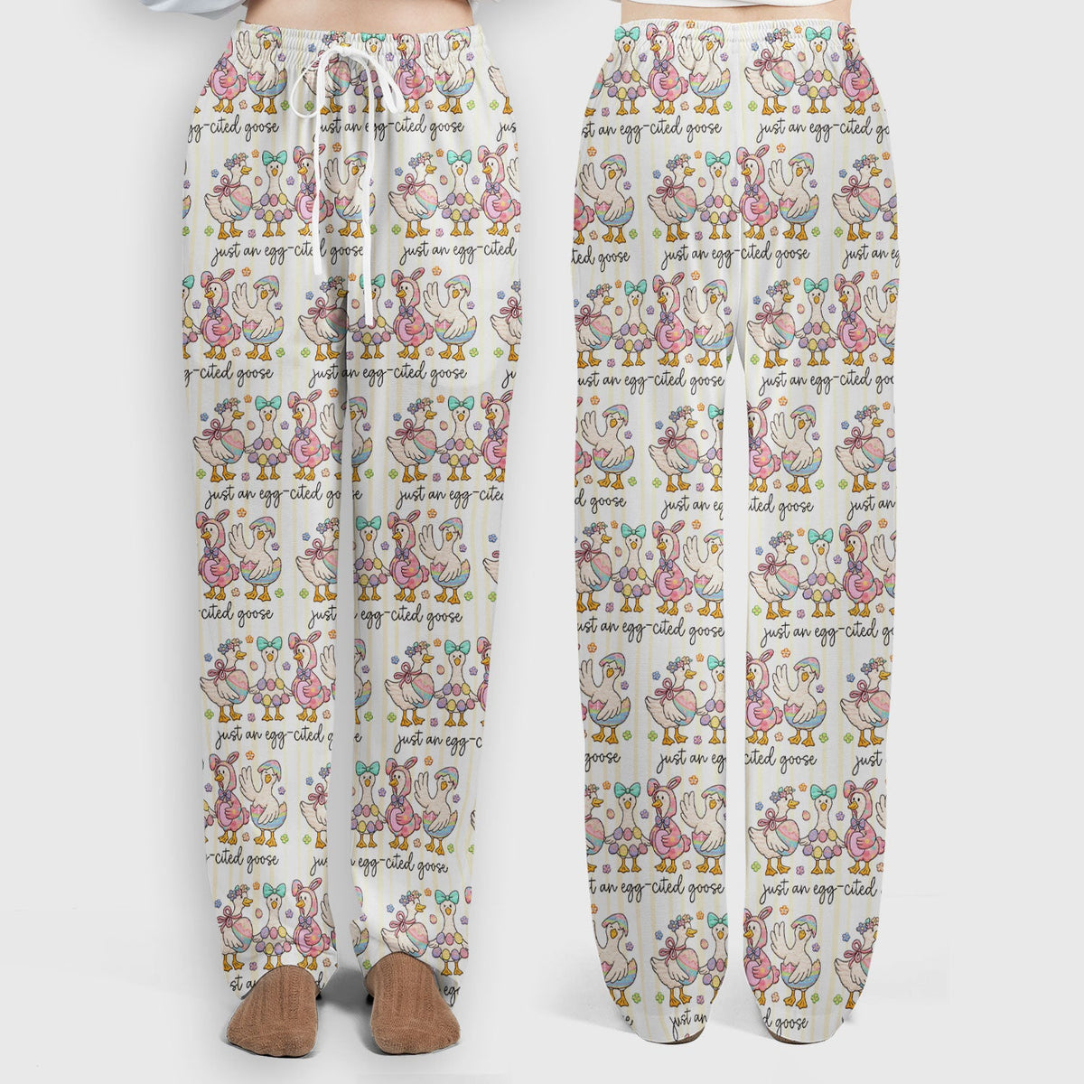 Easter Goose Egg Nurse Scrub Set