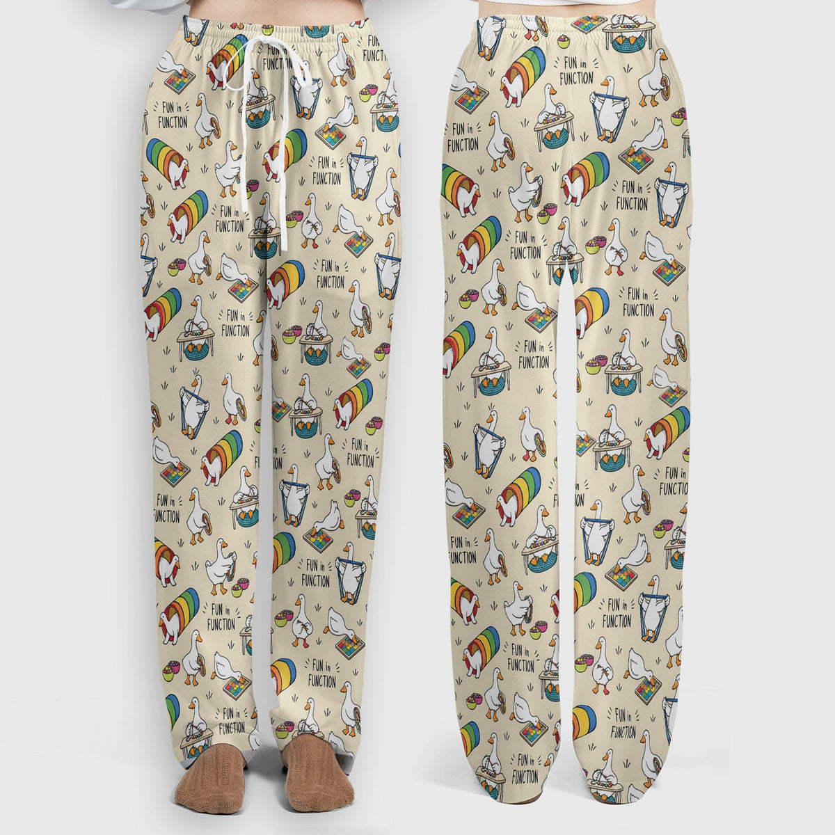 Fun In Function Occupational Therapy Duck Nurse Scrub Set