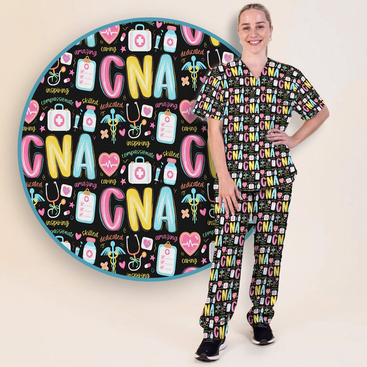 Nurse Appreciation Scrub Set