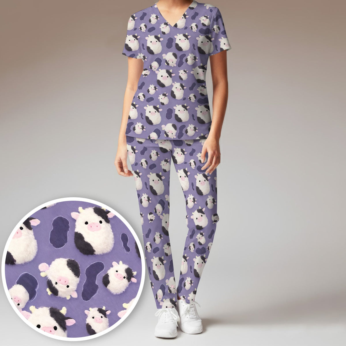 Pig Nurse Scrub Set