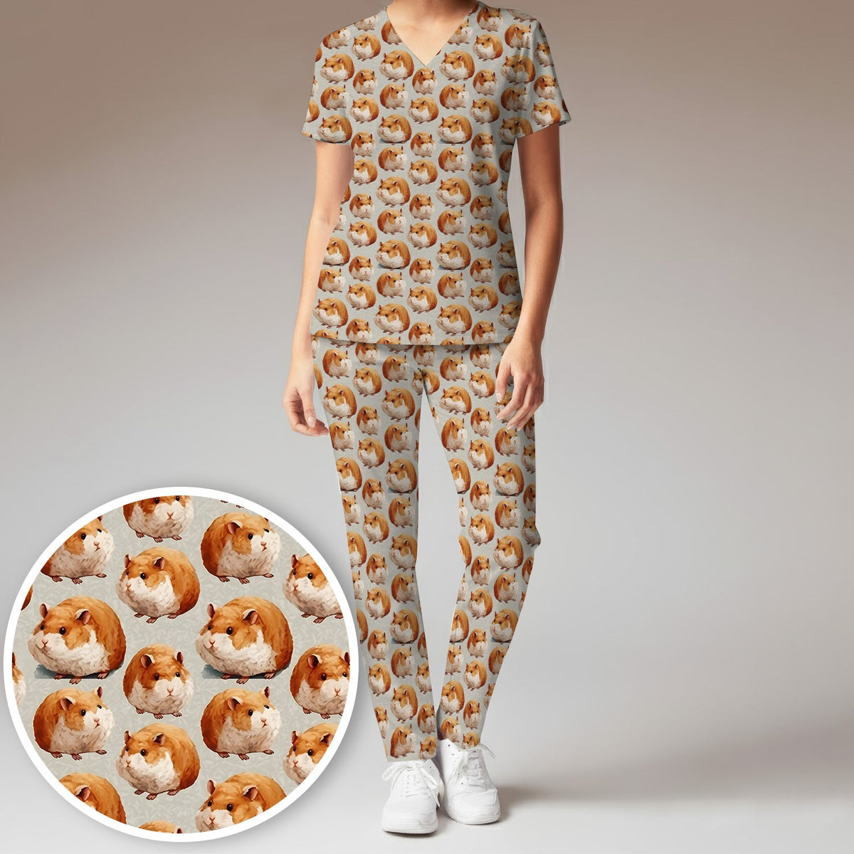 Hamster Nurse Scrub Set