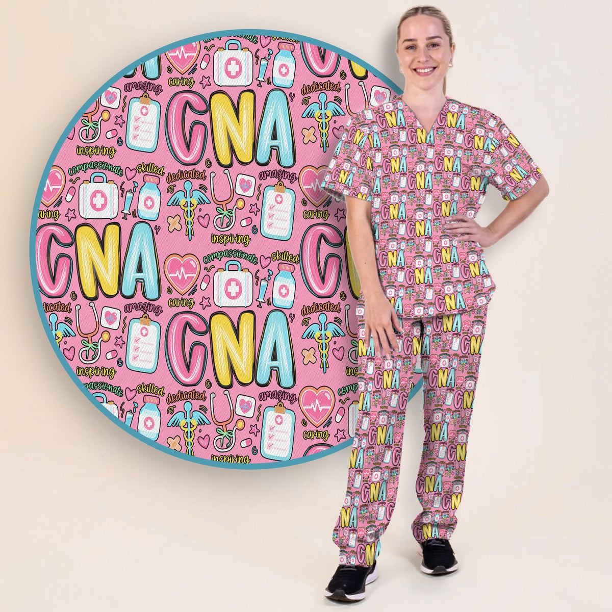 Nurse Appreciation Scrub Set