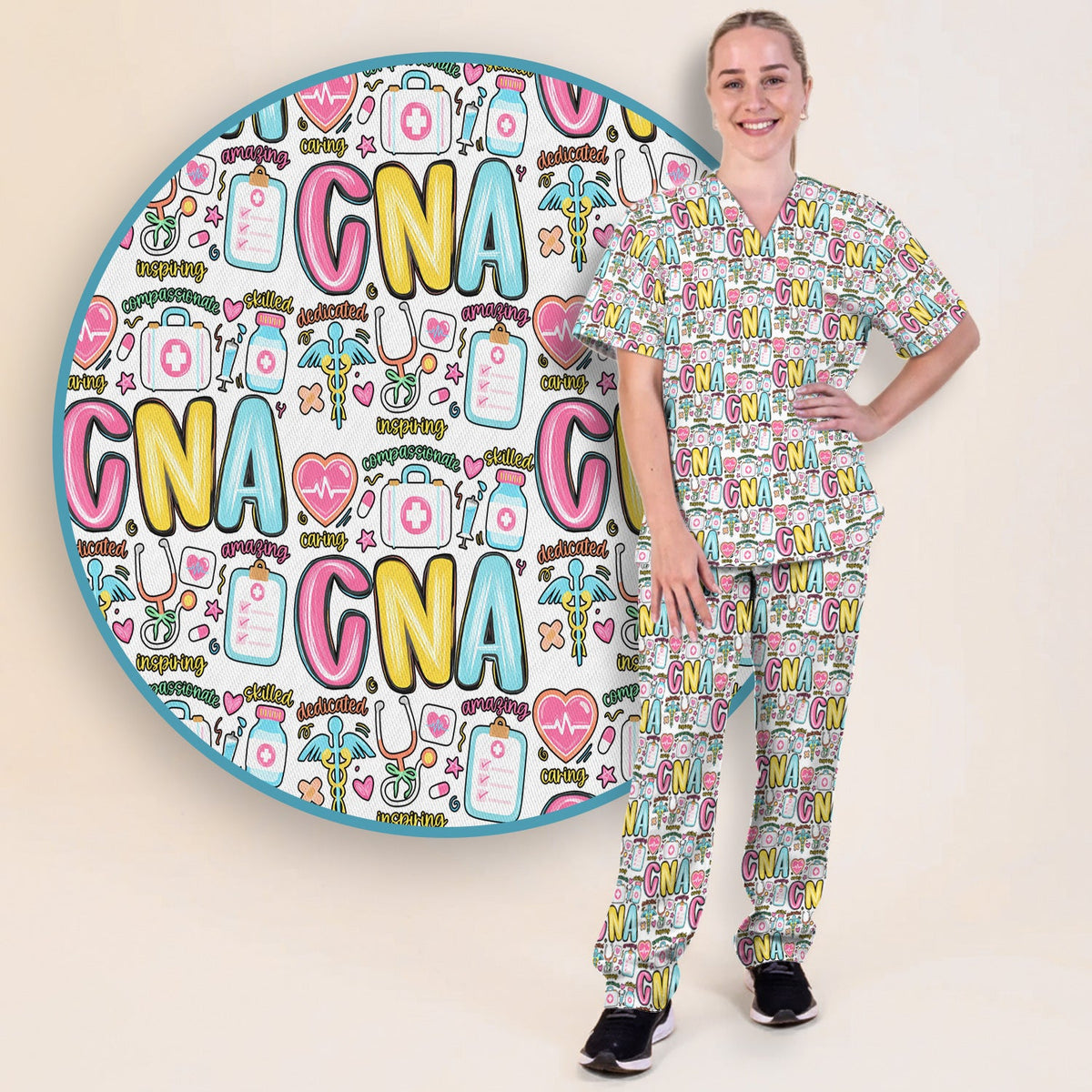 Nurse Appreciation Scrub Set