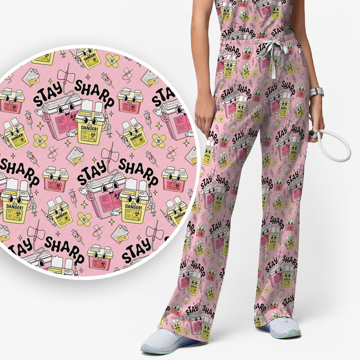 Stay Sharp Nurse Scrub Set
