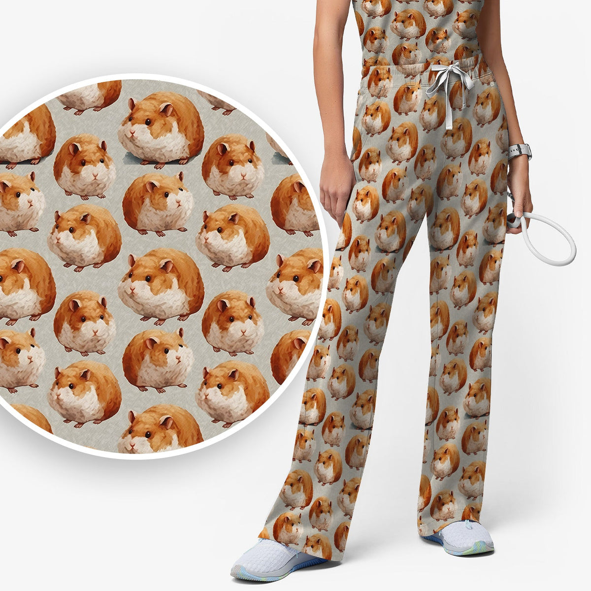Hamster Nurse Scrub Set