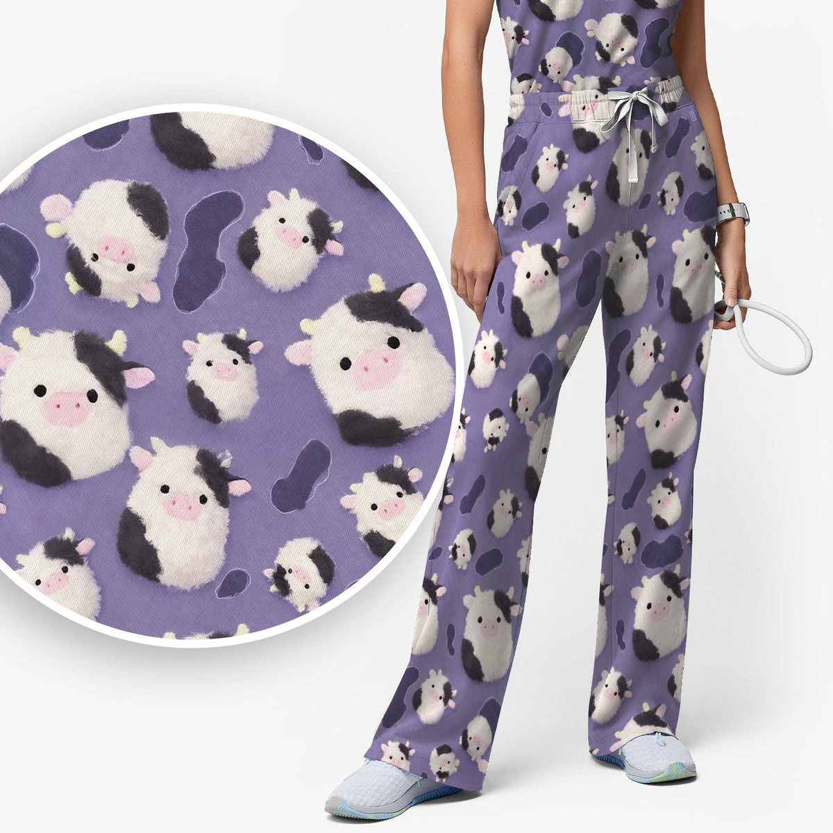 Pig Nurse Scrub Set