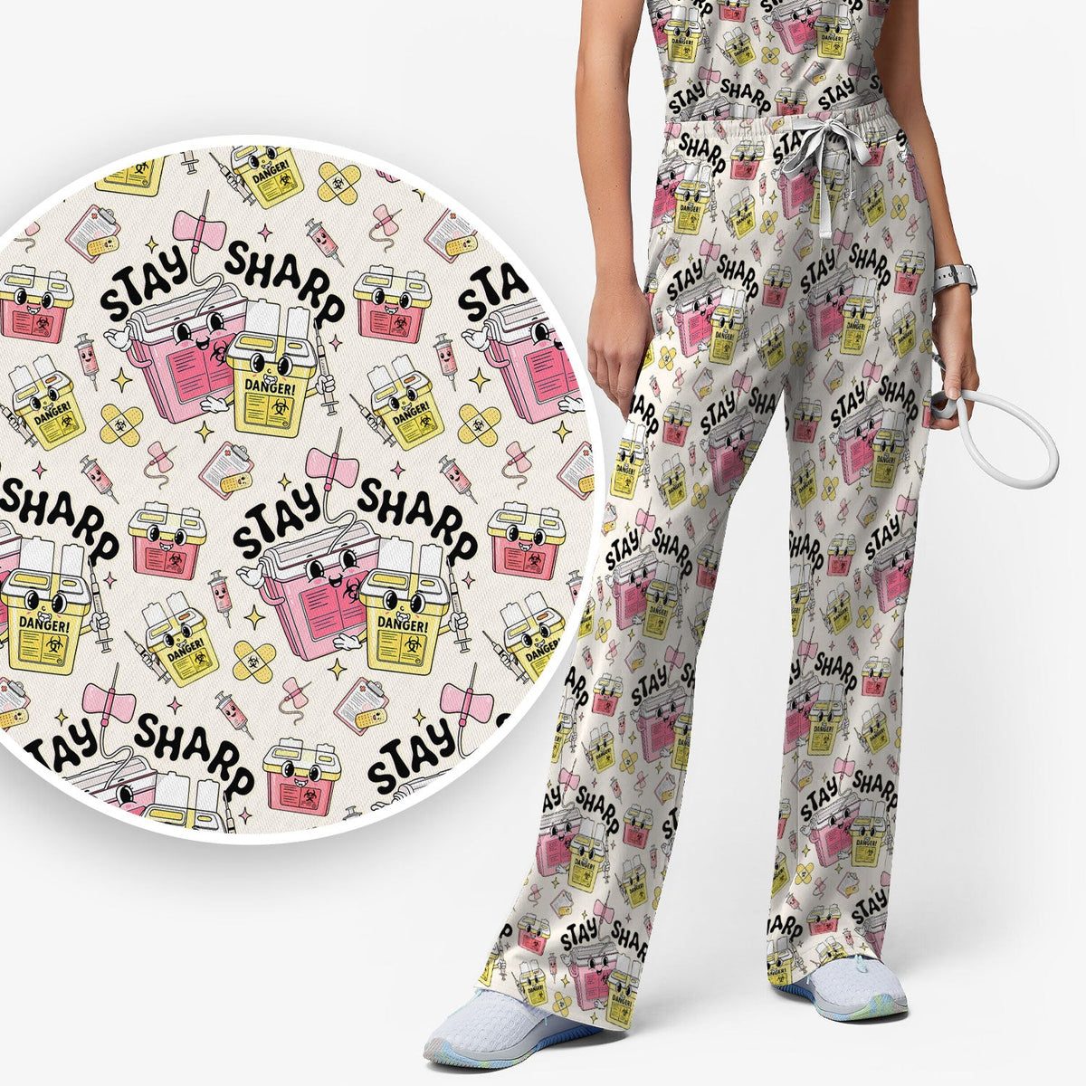 Stay Sharp Nurse Scrub Set